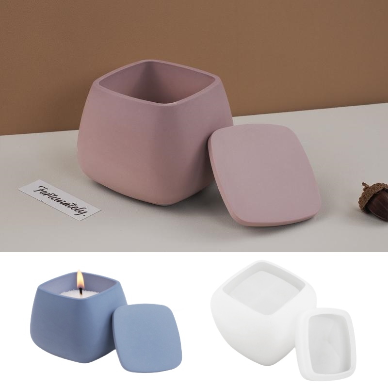 Token Tray Organizer - 1세트 사각형 수납함 UV 레진 실리콘