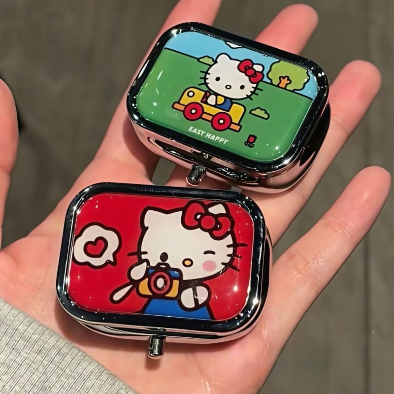 Token Tray Organizer - 2026 산리오 애니메이션 헬로 키티 금속