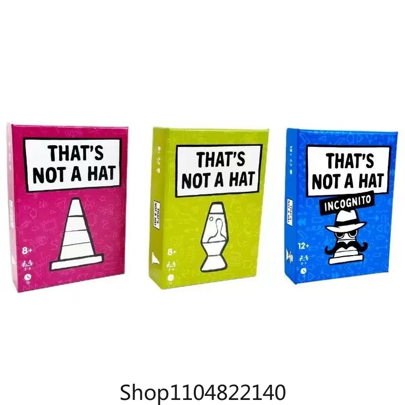 Board Game Card - 독특한 모자가 아닌 해피 파티 게임