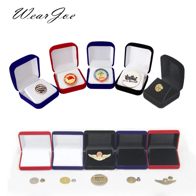 Token Tray Organizer - 고급 배지 메달 포장 상자, 플로킹