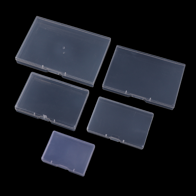 Token Tray Organizer - 투명 플라스틱 상자 직사각형 반투명 포장
