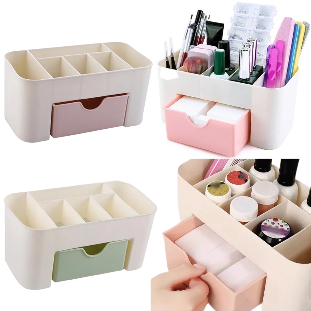 Token Tray Organizer - 네일 아트 주최자 데스크탑 서랍 화장품