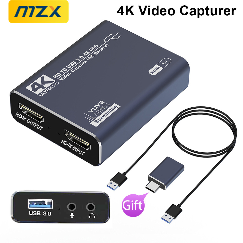 MZX 4K 비디오 캡처 카드 보드 녹화 HDMI 호환 - Board Game Card 리뷰 및 가격