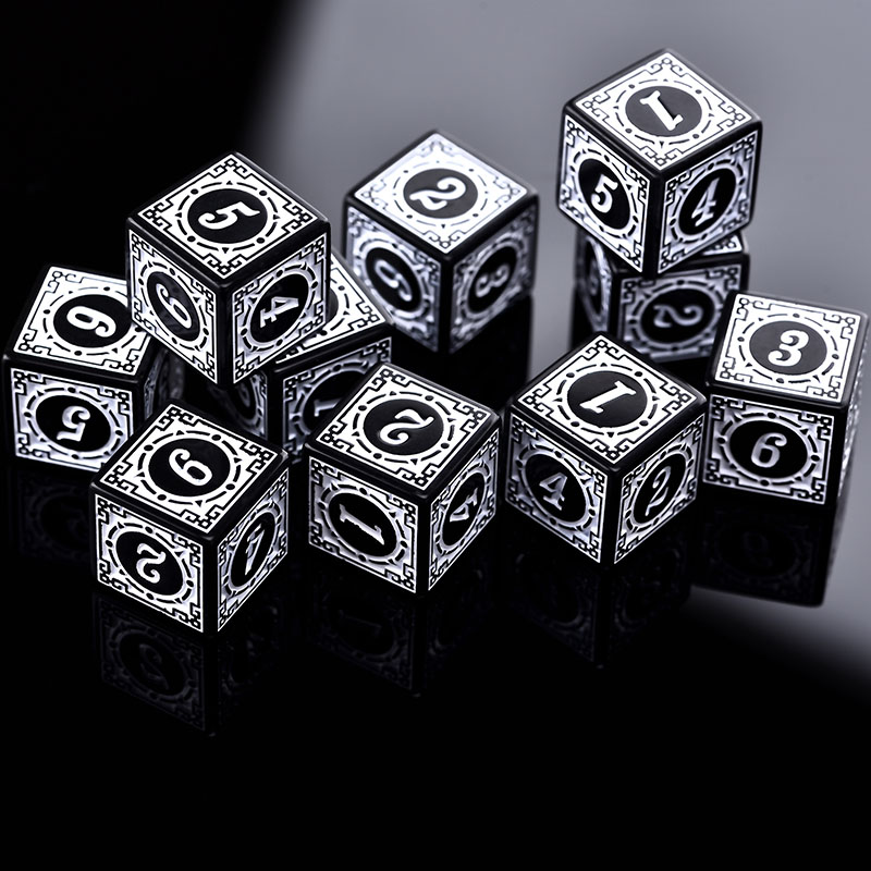 10 개/대 아크릴 주사위 세트 D6 새겨진 패턴 다면 - Board Game Pandemic 리뷰 및 가격