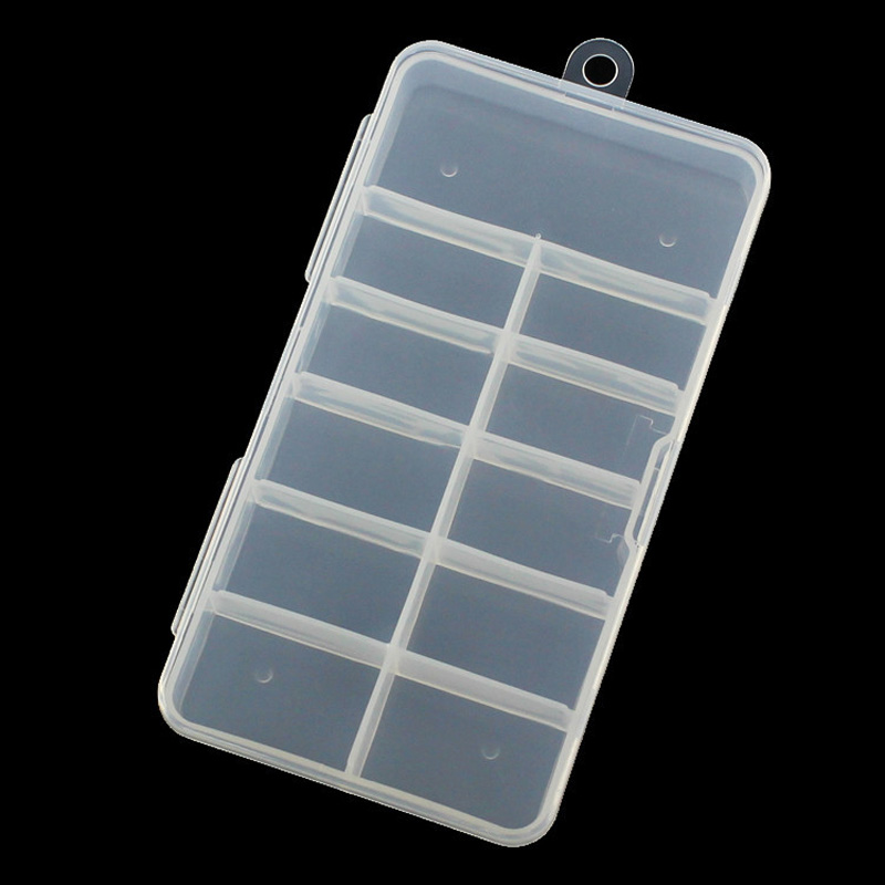 1 상자 빈 네일 팁 주최자 보관 상자 10 그리드 크 - Token Tray Organizer 리뷰 및 가격