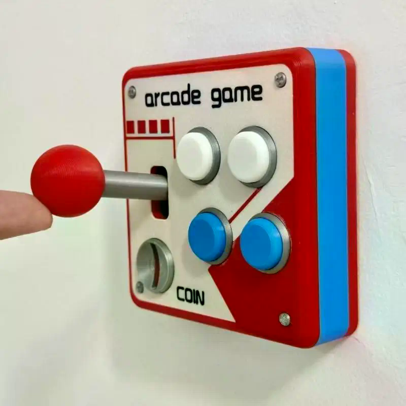 레트로 아케이드 게임 조이스틱 벽 조명 스위치 패널 8 - Board Game Vintage 리뷰 및 가격