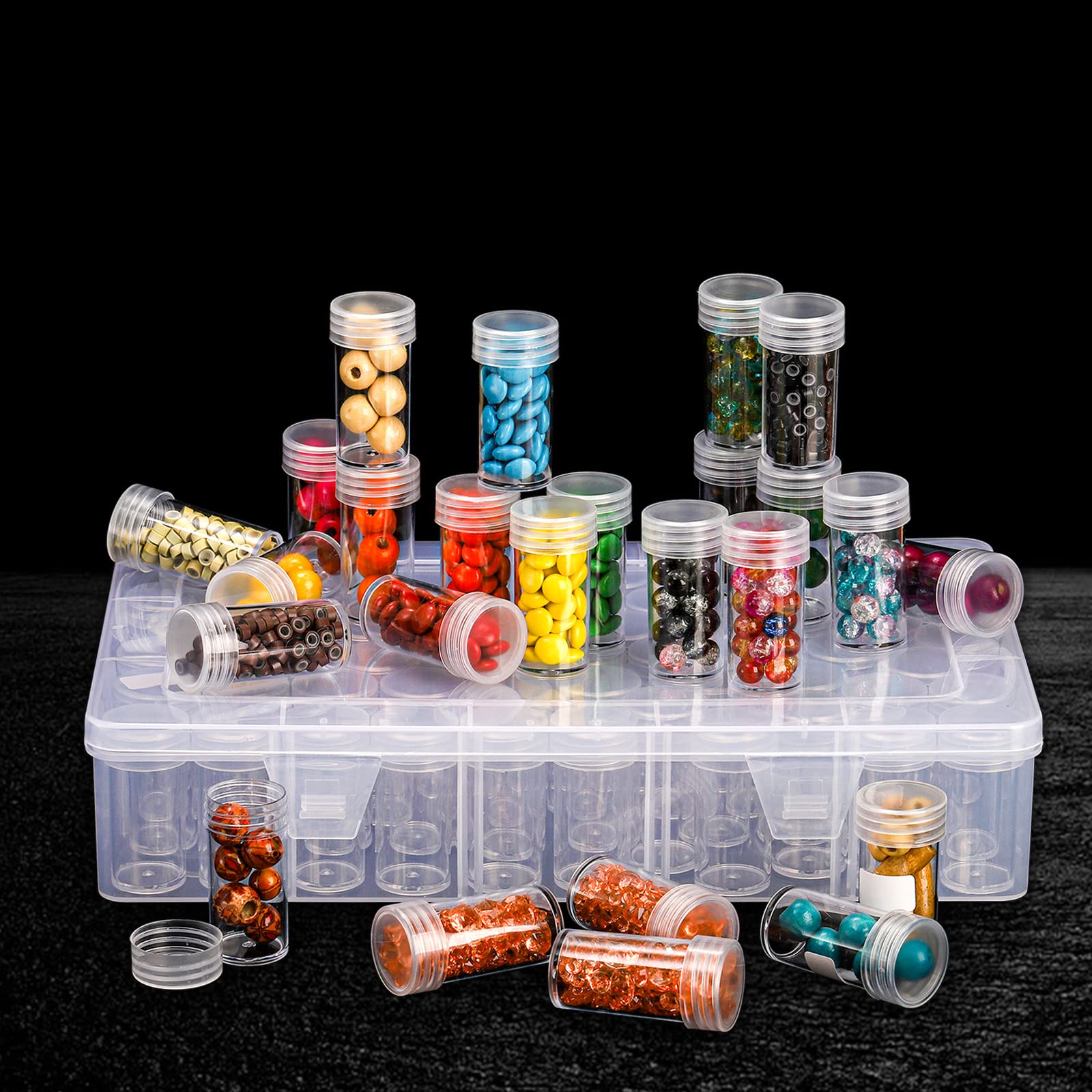 1pc 24/30//38/60 슬롯 플라스틱 보관 상자 - Token Tray Organizer 리뷰 및 가격