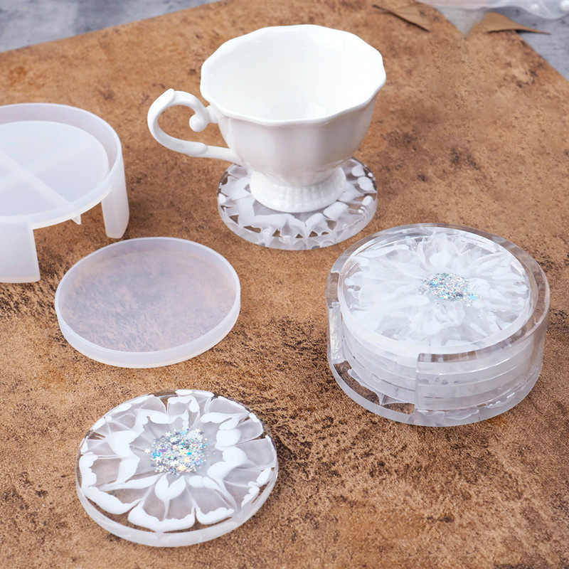 SNASAN 코스터 컵 매트 실리콘 몰드 수지 보관 상 - Token Tray Organizer 리뷰 및 가격