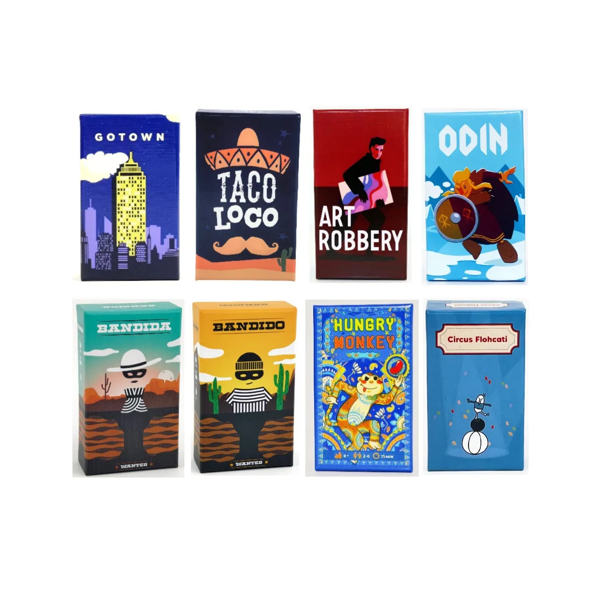 핫 게임즈 - 타코 로코 카드 게임 |   오딘 |   - Board Game Solo 리뷰 및 가격