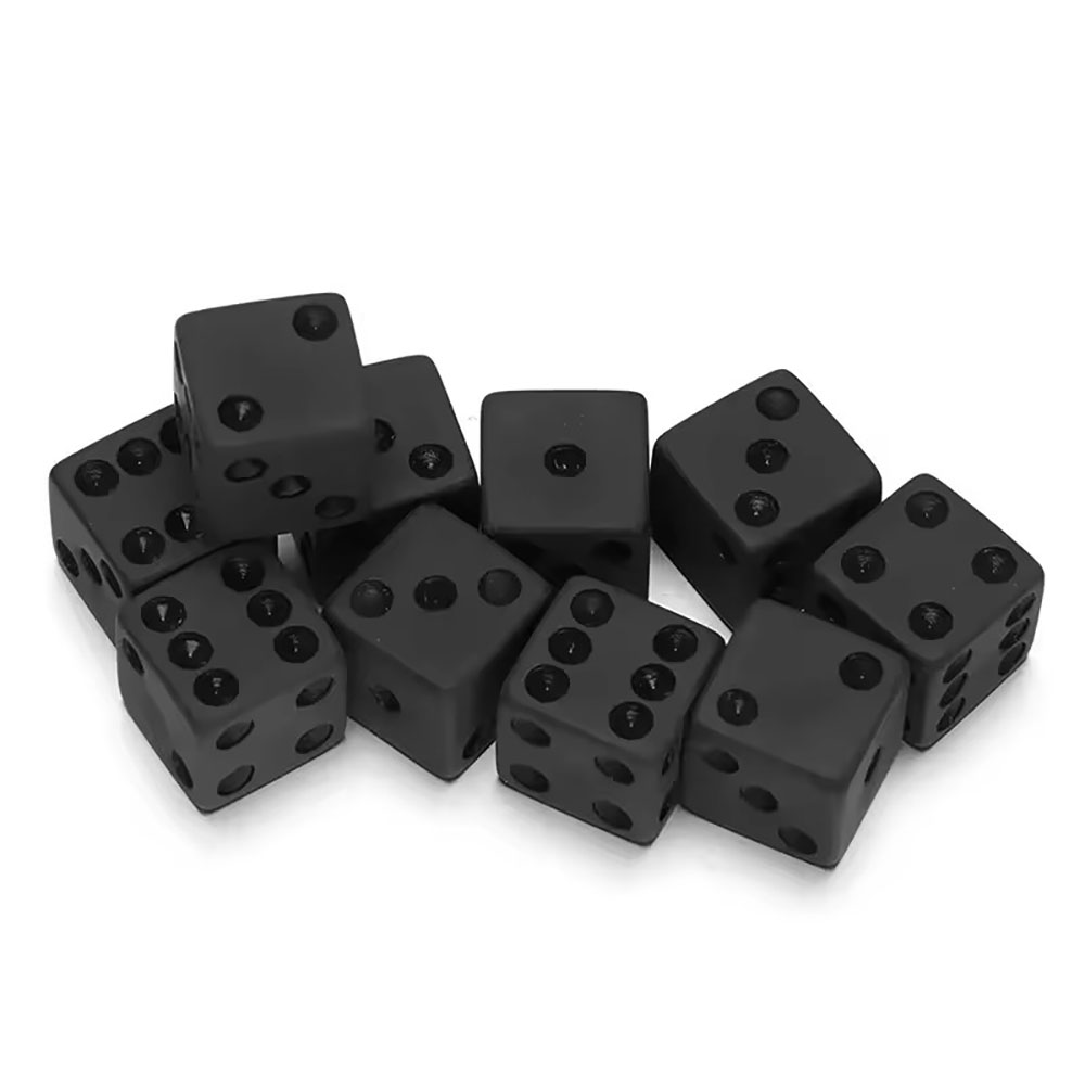 7개/세트 새로운 검정색 다면체 디지털 주사위 세트,  - Board Game Font 리뷰 및 가격