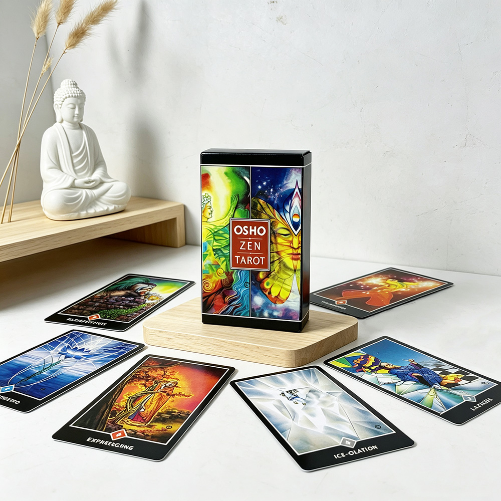 오쇼 젠 타로 카드 79종 영어판 점술 보드 게임 카드 - Board Game Zen 리뷰 및 가격