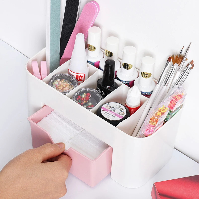 네일 아트 주최자 데스크탑 서랍 화장품 보관 상자 메이 - Token Tray Organizer 리뷰 및 가격