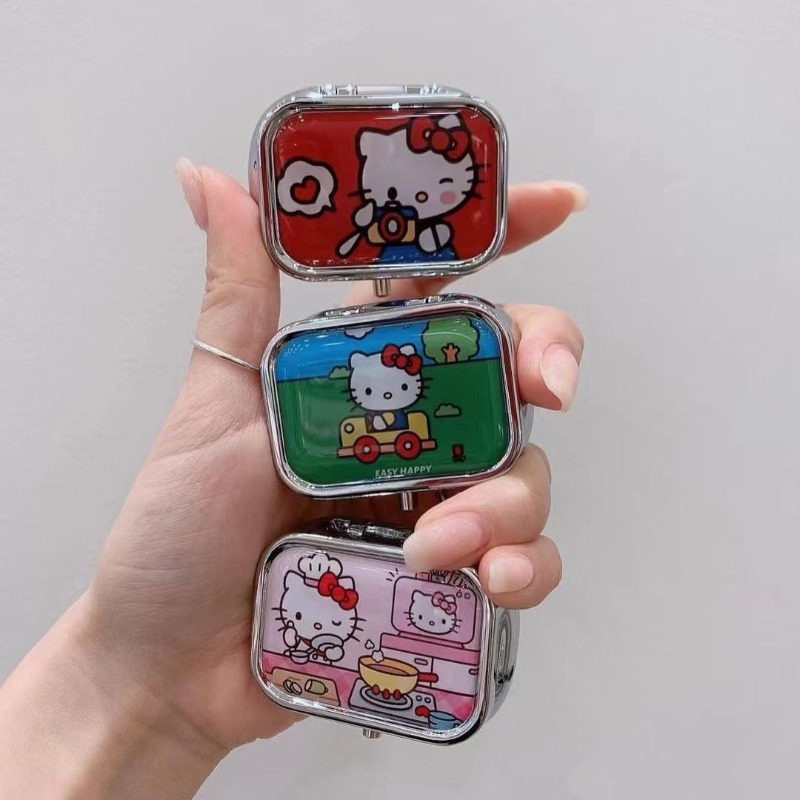 애니메이션 헬로 키티 금속 보관 상자 알약 정리함 구획 - Token Tray Organizer 리뷰 및 가격