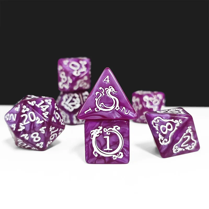 7pcs DND 주사위 7 개/대 드래곤 패턴 다면체  - Board Game Pandemic 리뷰 및 가격