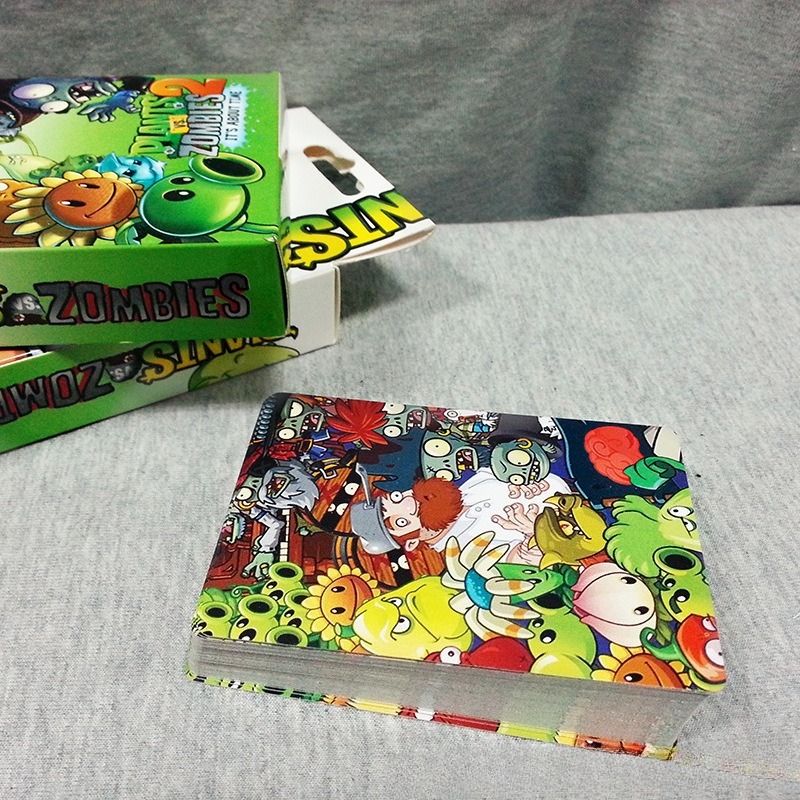 Plants Vs. 좀비 애니메이션 만화 카드 놀이 카 - Board Game Zombies 리뷰 및 가격